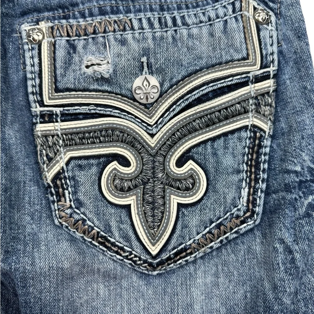 ROCK REVIVAL: Men’s Diji Straight Jeans -Size 36